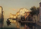 Antoine Bouvard A View of Grand Canal Venice painting